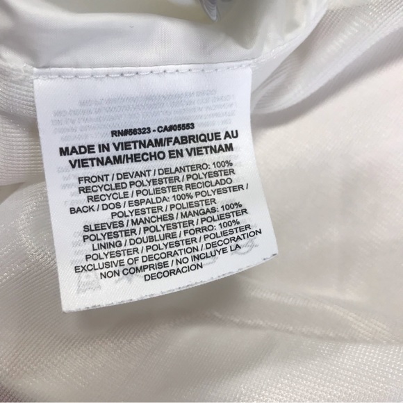 Nike White Golf Men's 1/2 Zip Pullover Jacket Windbreaker - Picture 8 of 11